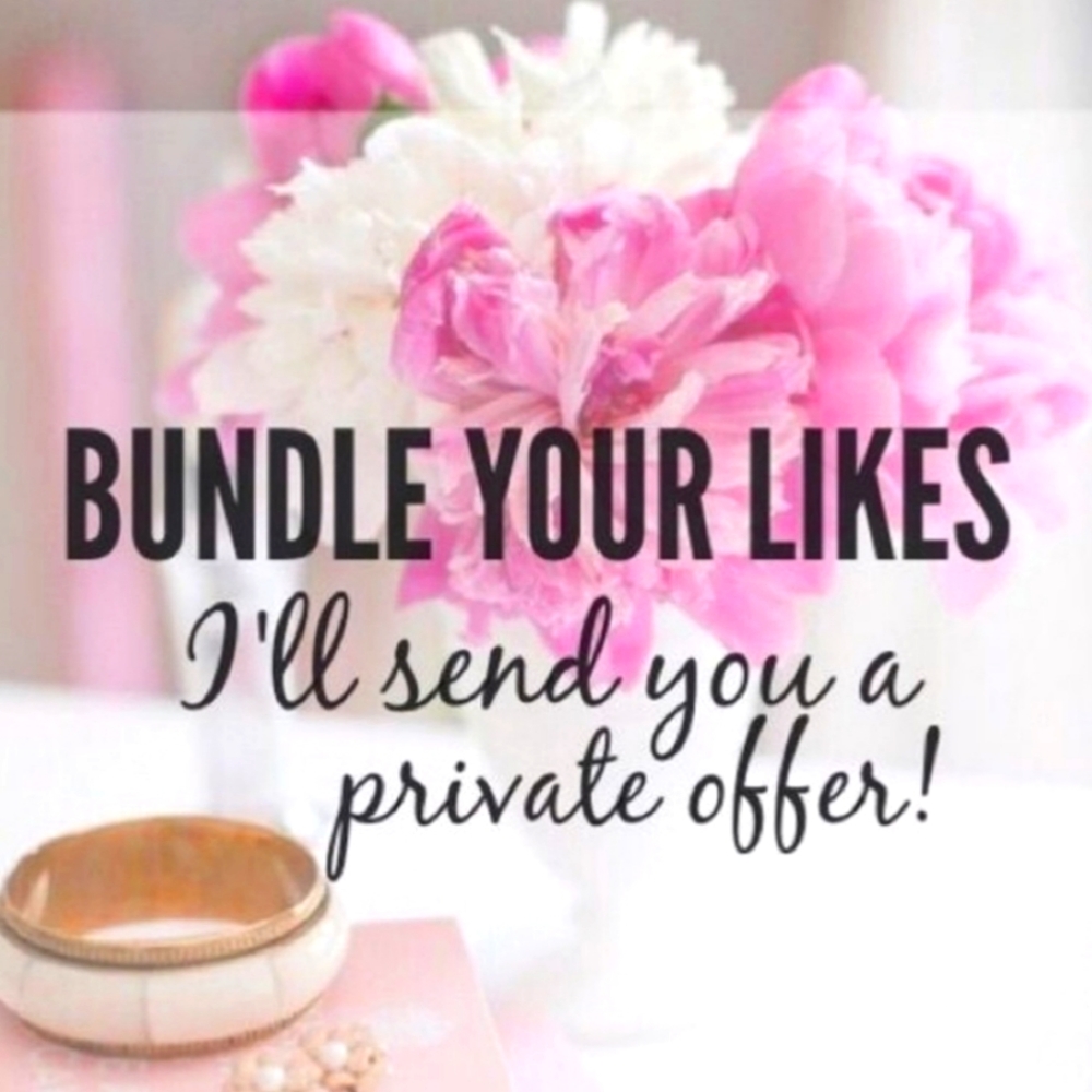 Bundle your likes and I'll send you a private offer!